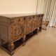 Wooden buffet in Renaissance style