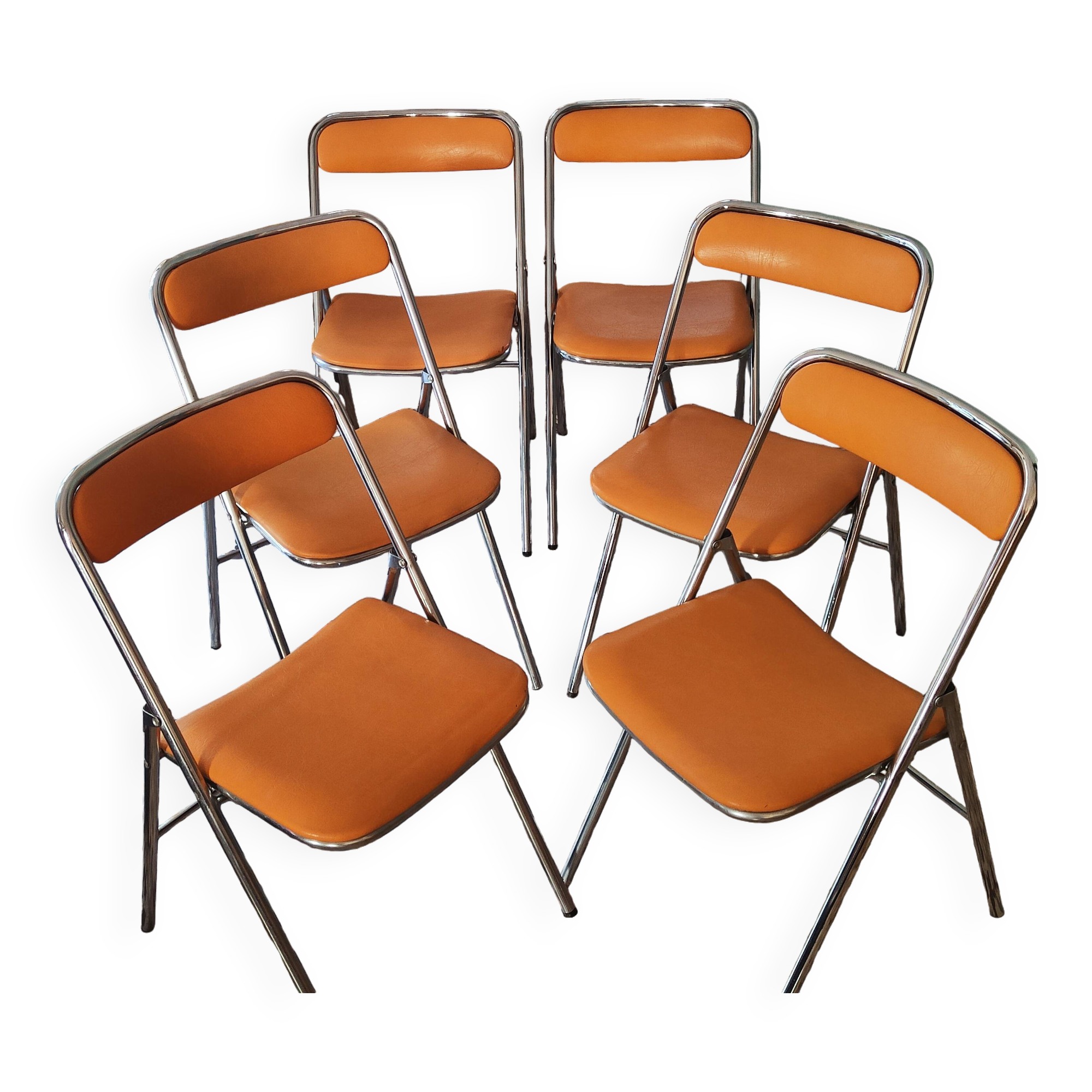 Set of 6 Souvignet chairs