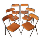 Set of 6 Souvignet chairs