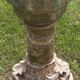 Holy water font on stone column (17th century)