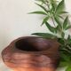 Large mortar in olive wood