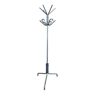 Portemanteau perroquet métal chromé