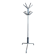 Portemanteau perroquet métal chromé