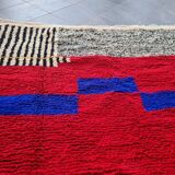 Handmade pure wool rug, size 2/3 m.