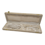 Art Deco silver-plated pie server