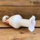Vintage opaque glass vase