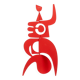 Antonine de Saint Pierre. Red “Anna” sculpture. Contemporary.