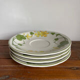 4 saucers Villeroy & Boch