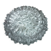 Plafonnier, applique vintage verre moulé