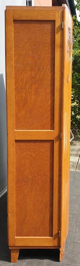 Library Art Deco cabinet curved lines L155