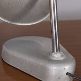 Pair of vintage 1960s metal table lamps by Seminara design