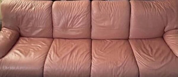 Canapé en cuir vintage Ligne roset