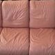 Vintage leather sofa Ligne roset