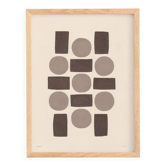 Peinture abstraite signée Eawy