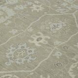 Tapis Oushak turc fait main 256 cm x 346 cm