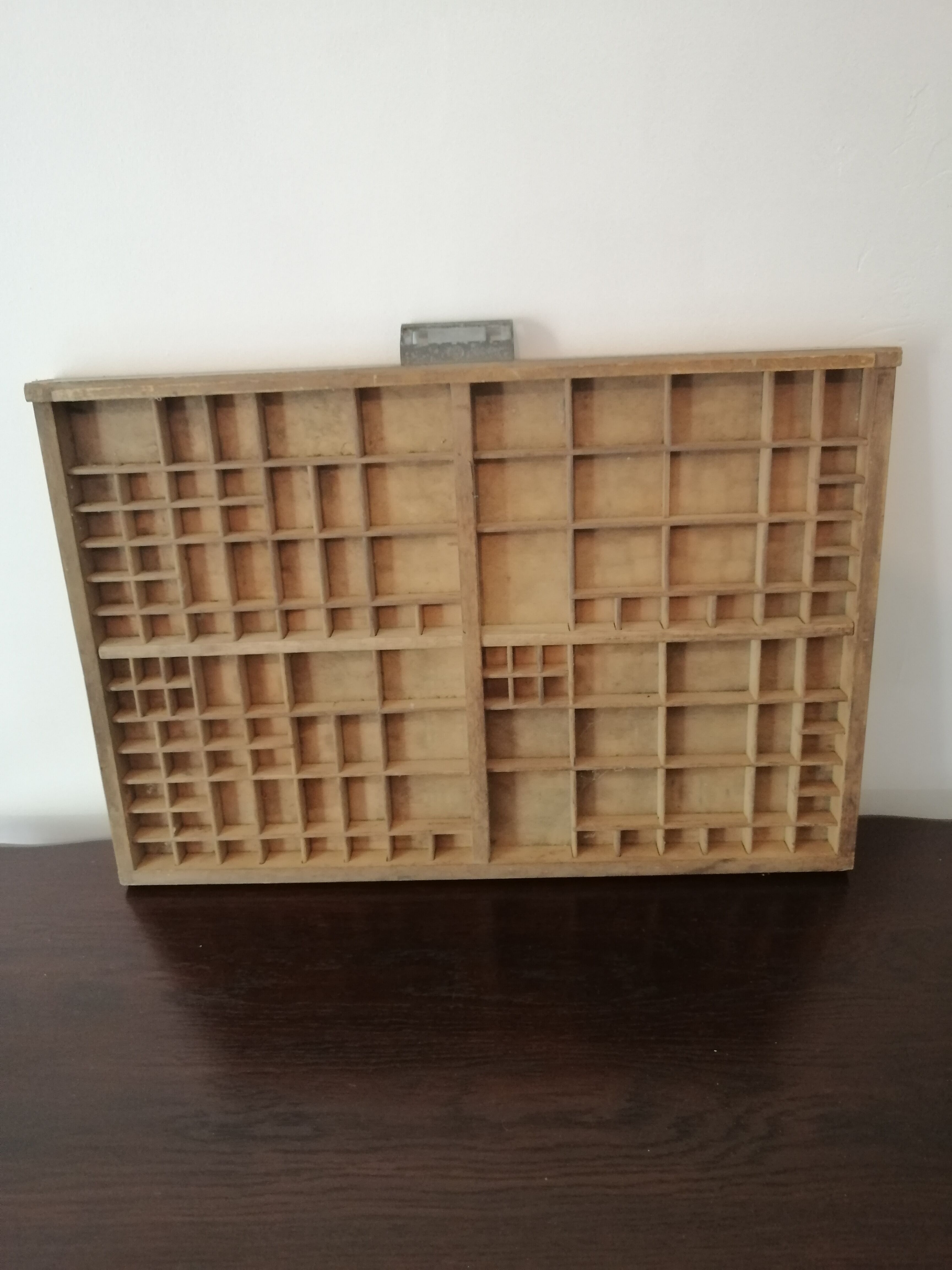 Wooden printer locker