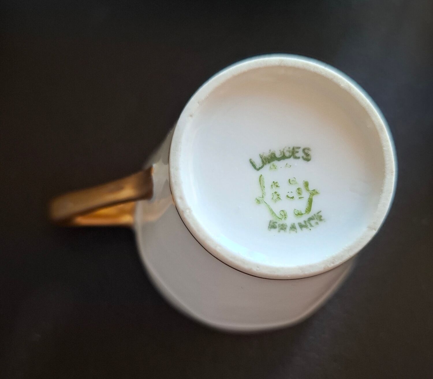 Fine Limoges porcelain coffee service