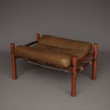 Inca Footstool Ottoman by Arne Norell for Arne Norell AB