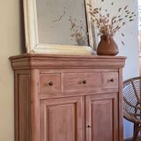 Renovated solid wood entrance console