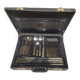Ménagère 69 pièces 23 carats doré