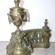 Pair of bronze channels in Louis XVI style - Napoleon III era - 19th century