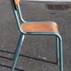 Set of school chairs by Mullca