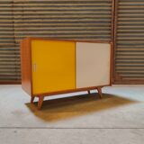Buffet U 452 Jaune par Jiri Jiroutek pour Interier Praha 1960