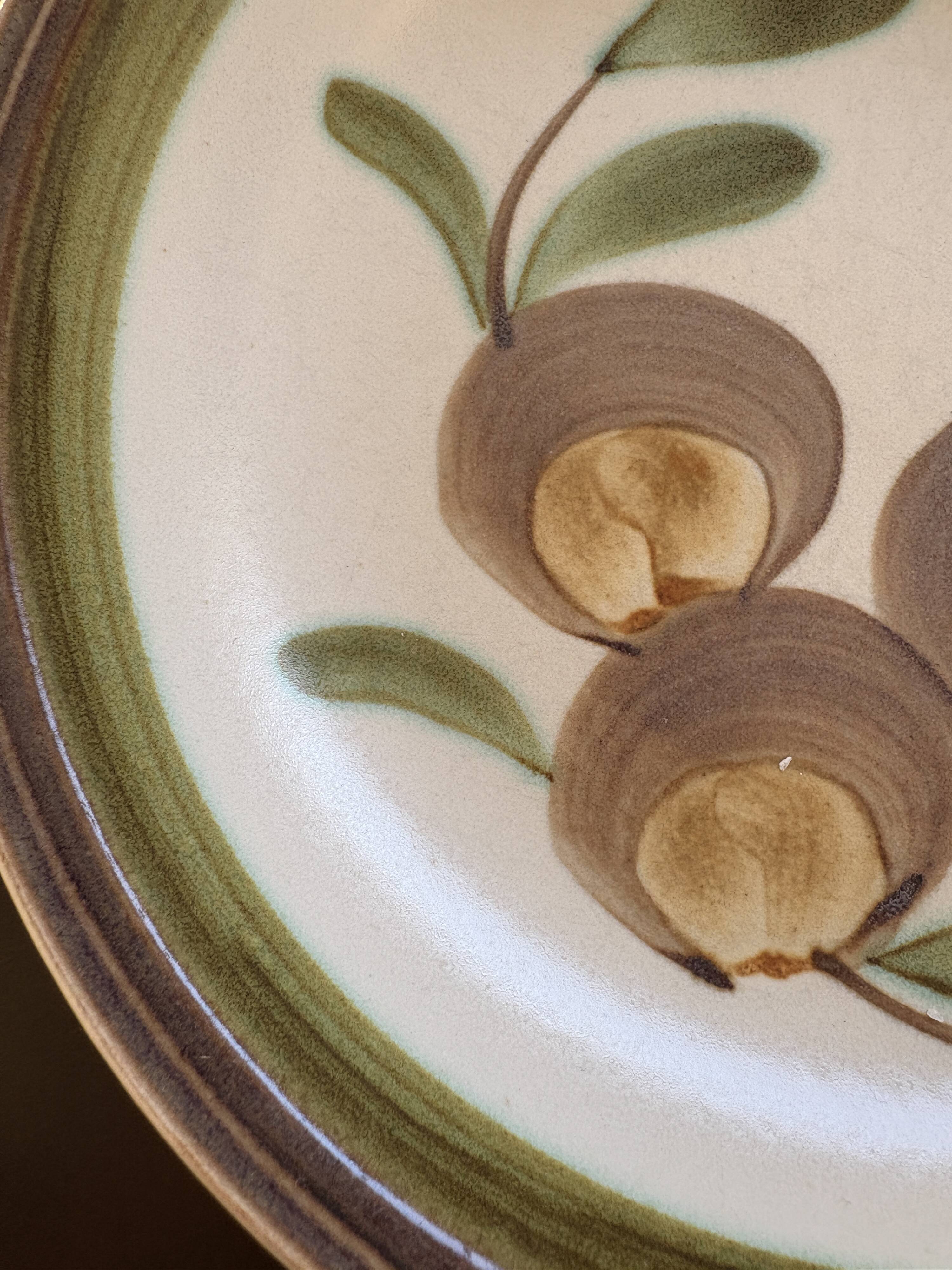 Two old deep plates gien