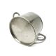 Art Deco sugar bowl, silver-plated brass, Poland, 1920s