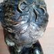JBPigalle bust La Rieuse plaster signed