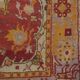 Tapis Oushak turc vintage 103x224 cm