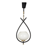 Metal and opaline suspension