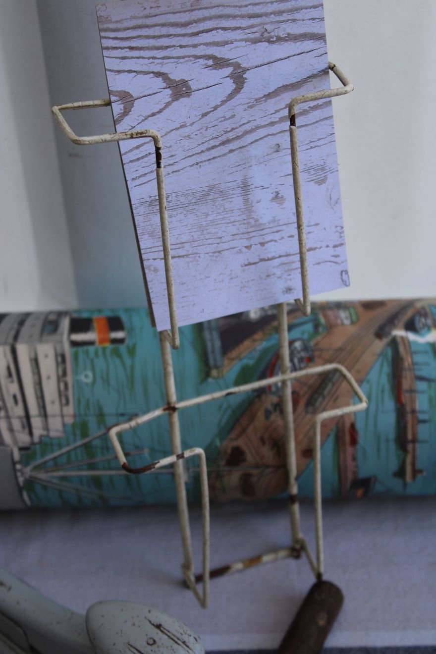 Old postcard display