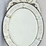 Oval mirror in the taste of Venice 92x53 cm