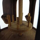 Old wooden cigar and cigarette cellar, carousel, snuff. 40s 50s