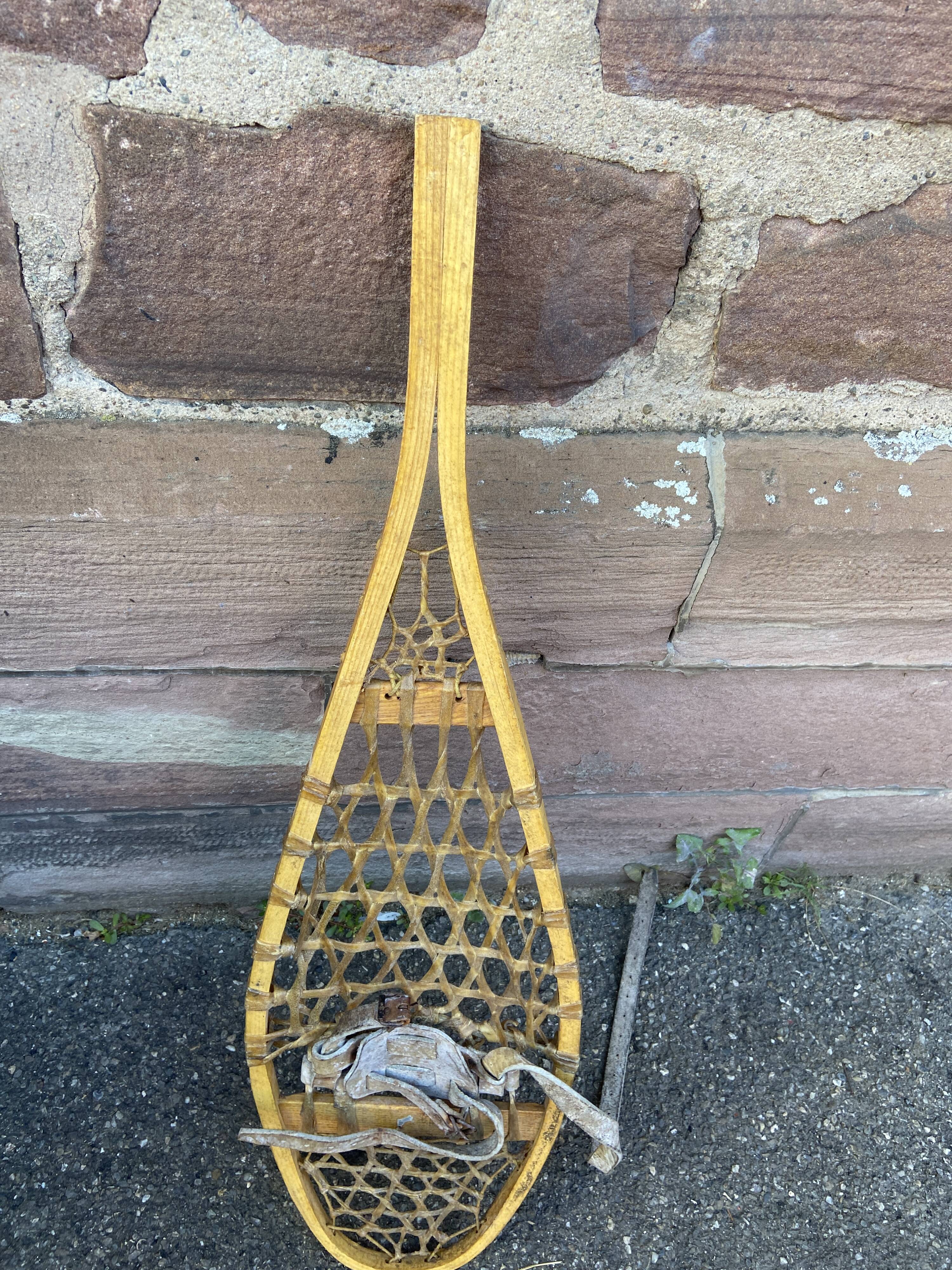 Vintage snowshoes