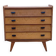 Vintage commode from the 1960s with tapered legs.