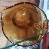 Blown glass pitcher