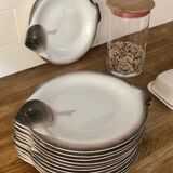 Longwy fish plates