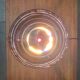 Lampe de table en verre champignon postmoderne, Italie