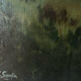 Oil painting on canvas