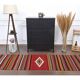 1970s Vintage Turkish Hand-Knotted Wool Cotton Red Runner Rug 83x281