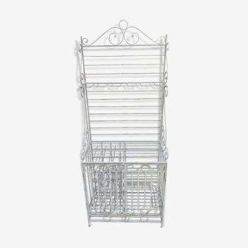Wrought iron shelf