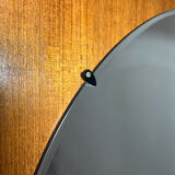 Scandinavian teak mirror 50s
