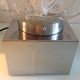 Pair of globe bedside lamps in glass and chrome/vintage metal 70-80