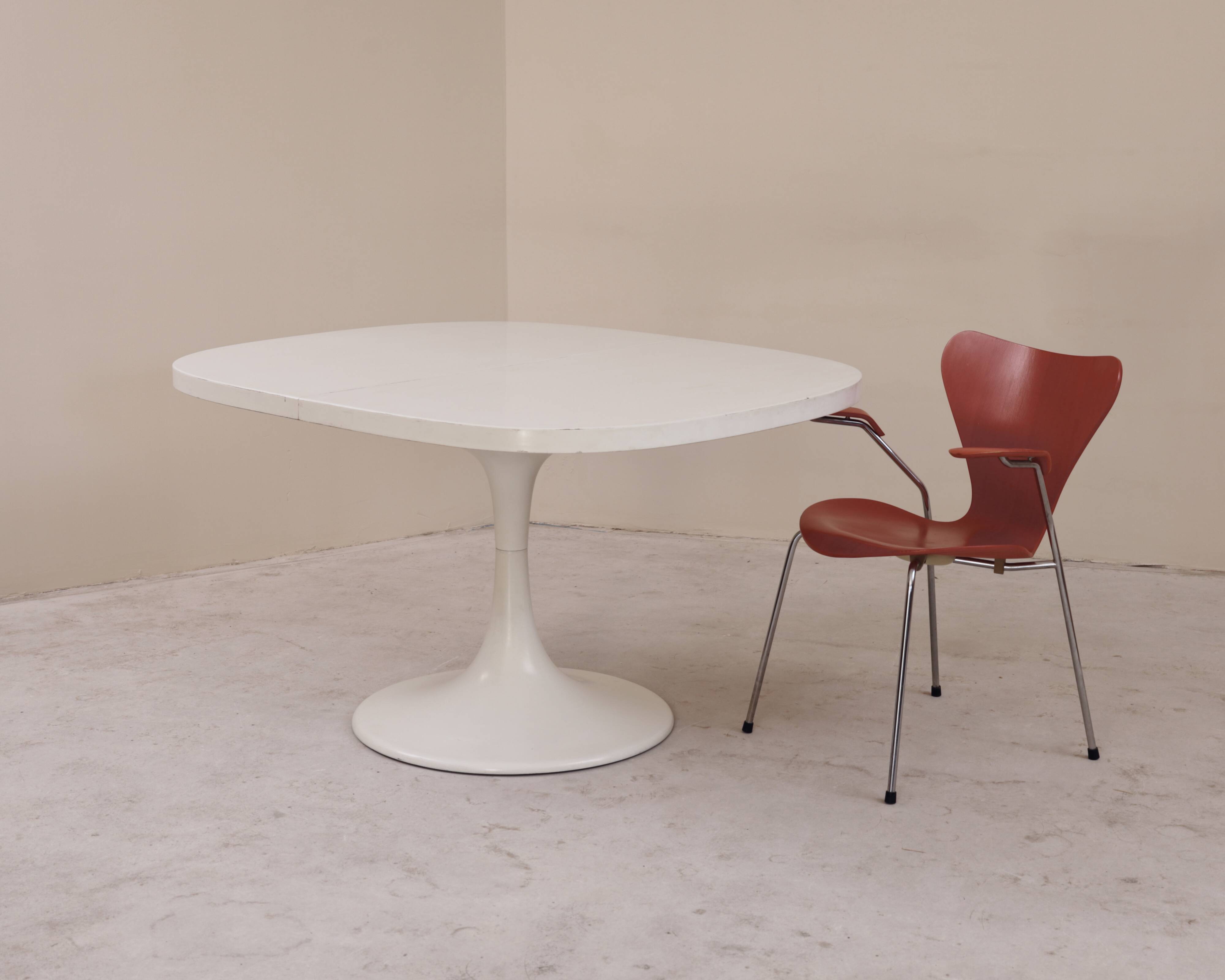 Table à manger avec rallonge, Interlübke, Allemagne, 1970's