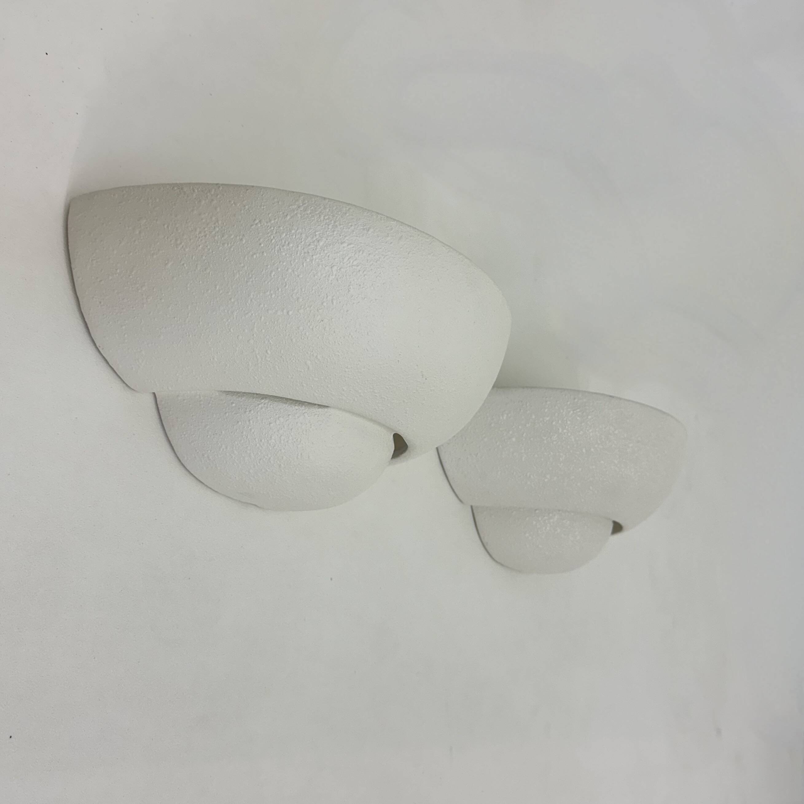 Pair of Vintage Ikea ceramic wall lamps , 1970’s