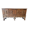 Spanish renaissance style sideboard/sideboard, gold medal