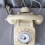 Vintage telephone with model dial s63