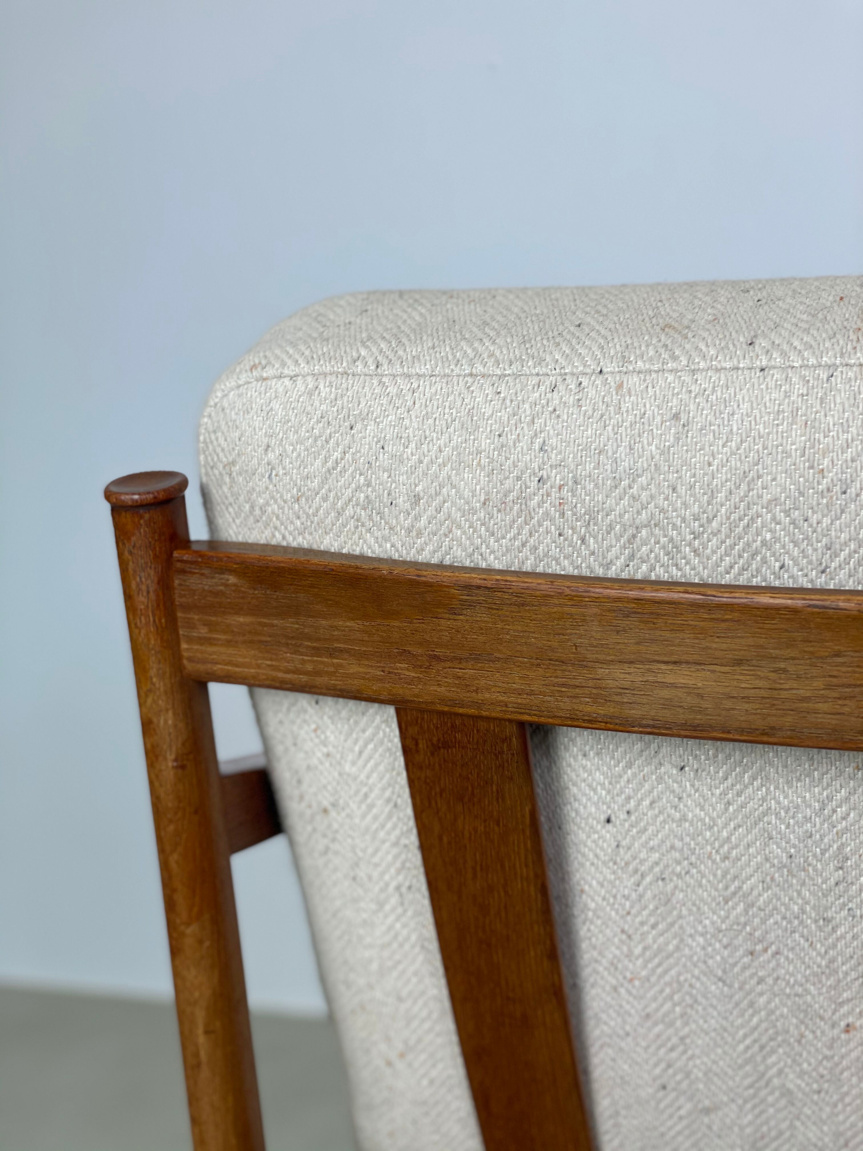 Danish FD 130 teak armchair by Peter Hvidt & Orla Mølgaard-Nielsen for France & Søn, 1960